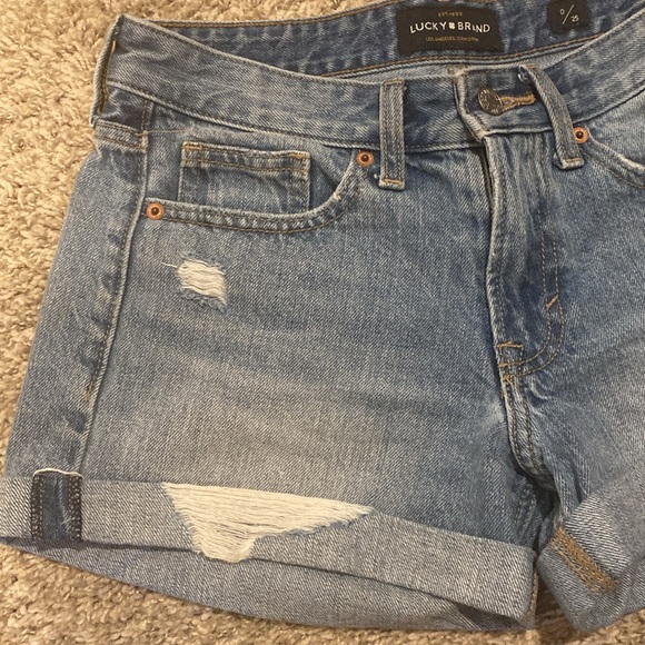 Lucky Brand Jean Shorts size 25/0 - Picture 3 of 10